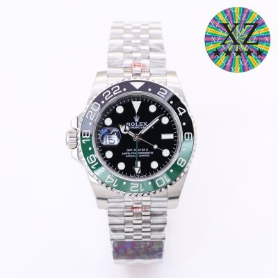 Clean Factory ROLEX GMT-Master II 40MM 904L Steel 3186/2836 Movement Watch